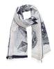 PIERO scarf in WHITE by Inouitoosh Paris